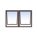 Aluminium Window 890x590