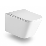 Livorno Wall Hung Square Pan White