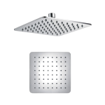 Montale Shower Head 8" Square Chrome