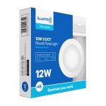 Panel Light Recessed Mount Round 3CCT 12W