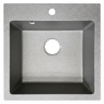 Livorno Grey Quartz Single Sink