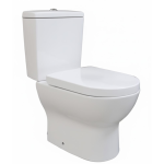 Livorno Toilet Set White Round