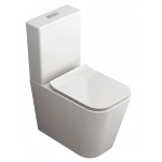 Livorno Toilet Set White Round
