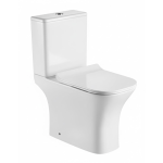 Livorno Toilet Set White Square