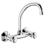 Fontaine Kitchen Mixer Chrome Wall Mount