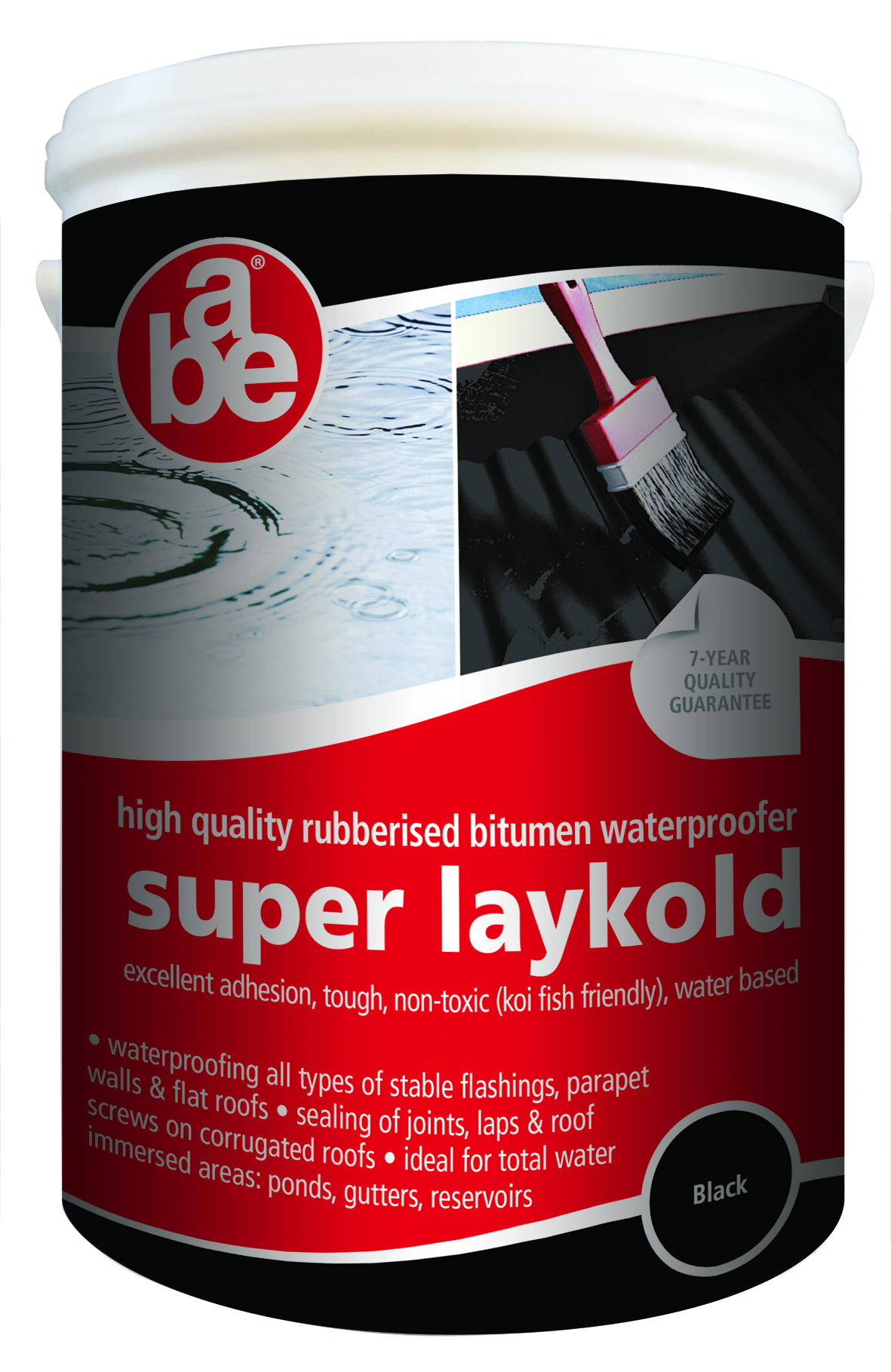 1022397_1.jpg Abe Super Laykold Black 5L - Image 1