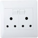 Apollo White 4X4 Double Plug #dblc-Wh