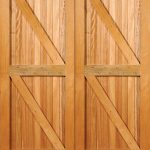 Door Framed & Ledged Z Brace