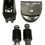 Gate Wheel Set 80mm