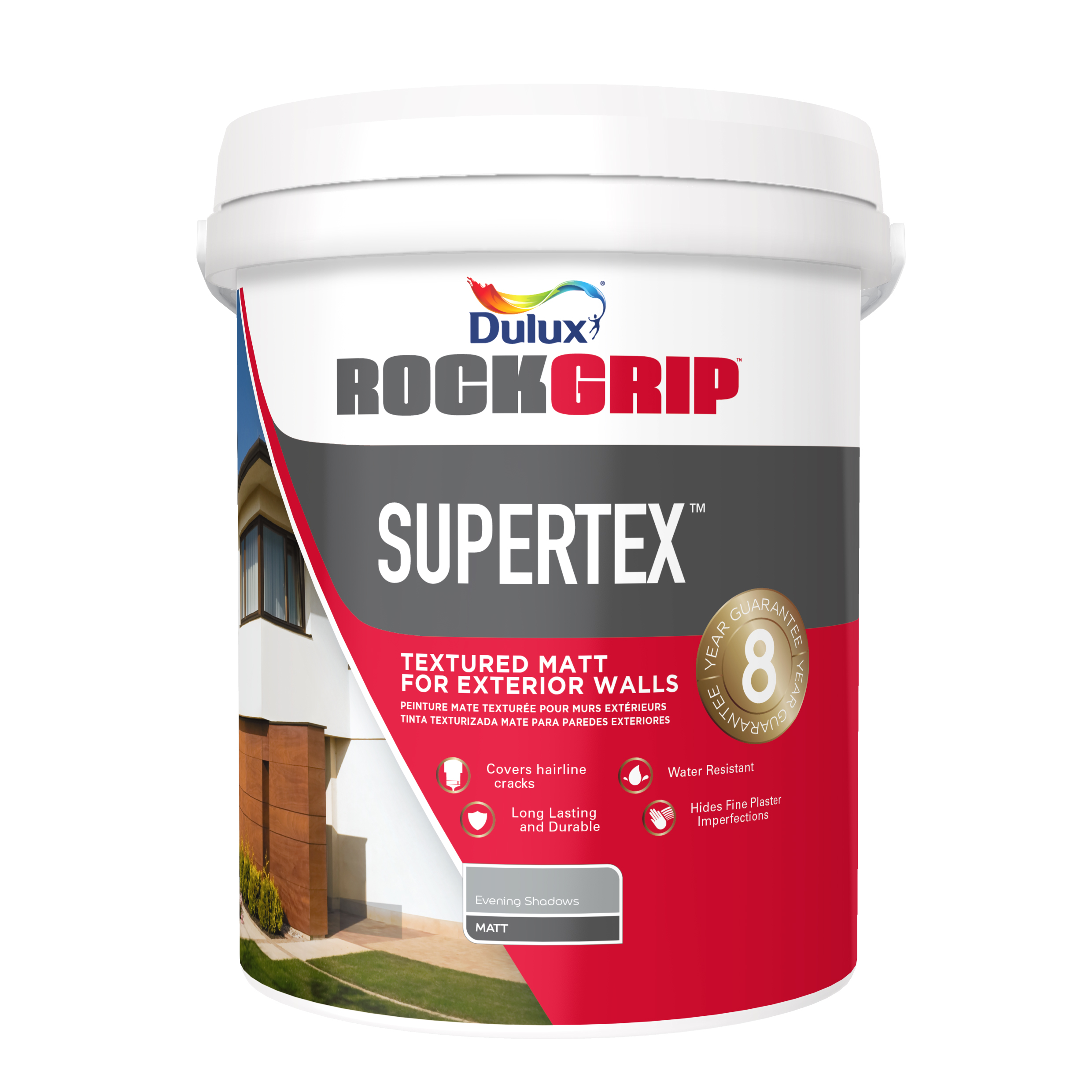 1342804_1.jpg Paint Dulux Roof & Guard Supertex Evening Shadows 20L - Image 1