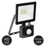 20W LED Flood + Motion Sensor