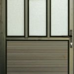 Aluminium Budget Door Left Opening Bronze