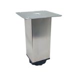 Ult Steel Couch Leg 38X38X100M Square ULO009