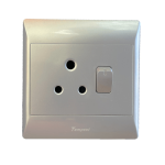 Silver 4X4 Singe Plug 16A SA-024