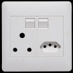 Apollo White 4X4 Euro+sgl Plug #44X-WH