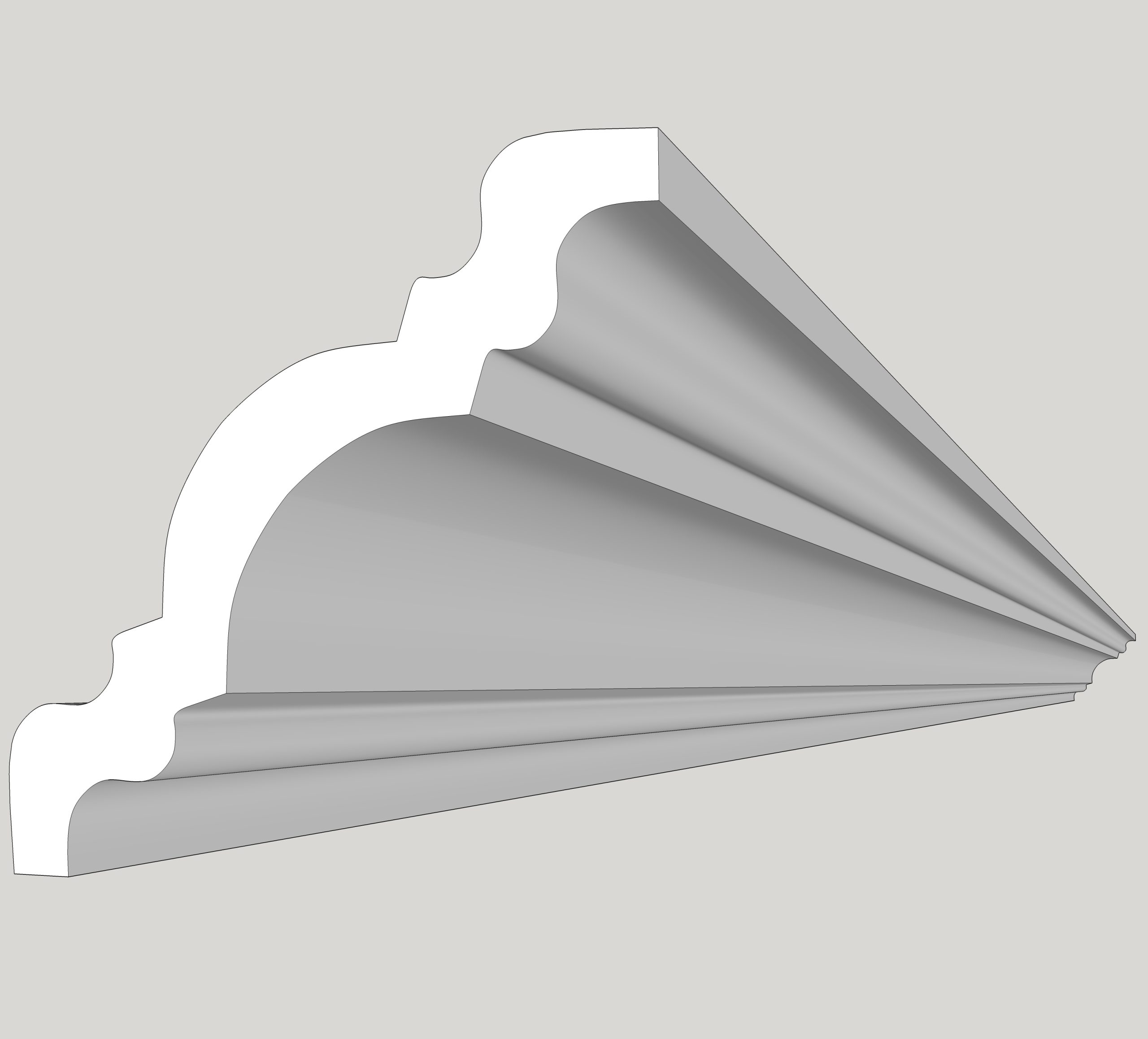 CUT-EPS-004.jpg Cornice EPS Peroni (Pack of 4) - Image 1