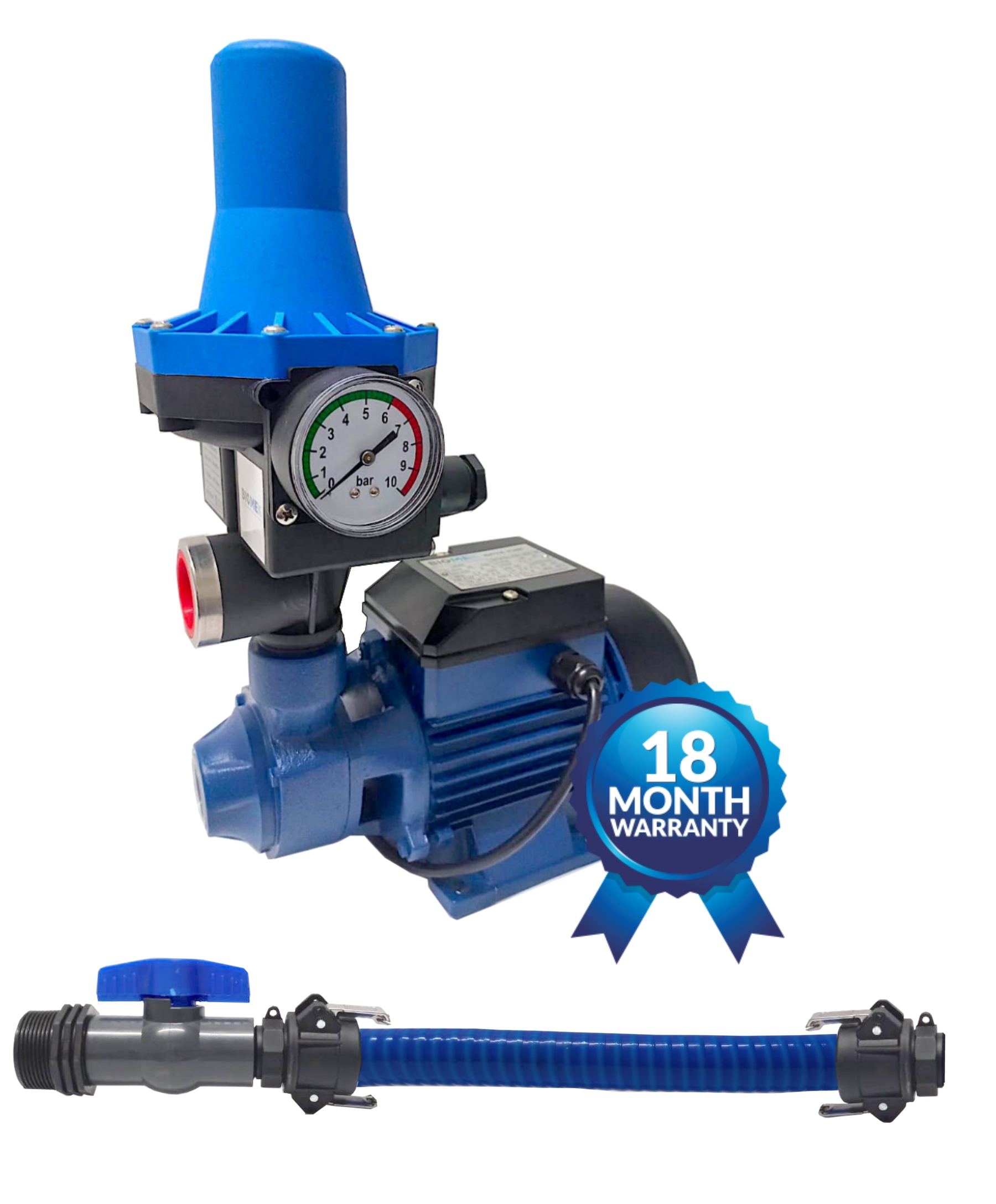 QB60-KIT.jpg Biomek Water Pump+ctrl Switch 0.37kW Peripheral - Image 1
