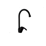 Fontain TAP25 Swan Neck Sink Mixer Black