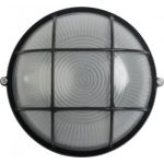 Round Bulkhead Metal Black Tempest