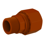 Comp Male Iron Coupler 22mm