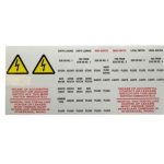 Db Label Sheet 95X218