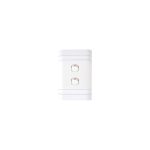 Lesco Cover Strip 4X2 2L1W White