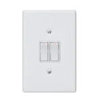 Redisson 2 Lever 4X2 Wht Metal A-M02